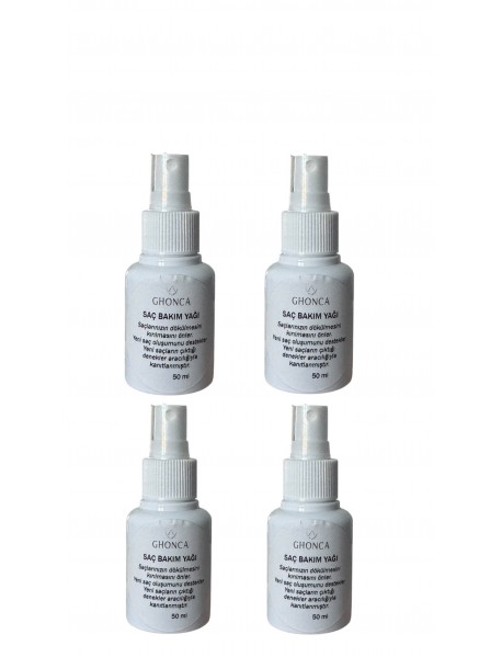 Organik Saç Bakım Yağı (4 adet) 200 ml 