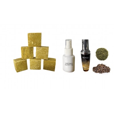 Kadın Saç Bakım Seti - Saç Dökülme Karşıtı - Saç Çıkaran Yağ Seti