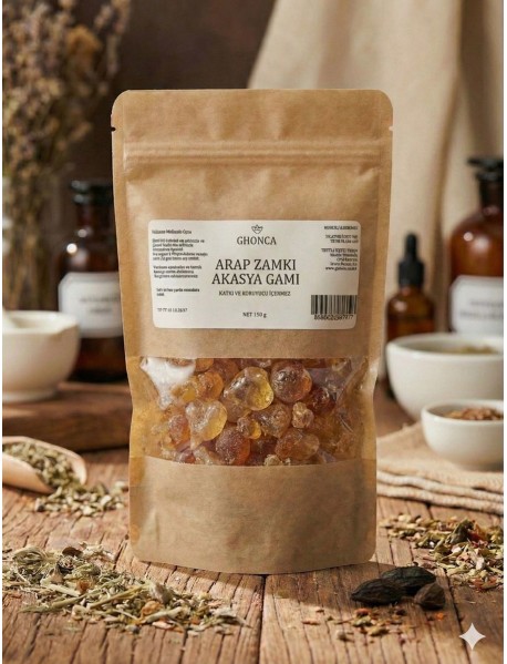 Arap Zamkı, Arabic Gum, Akasya Sakızı 150 g