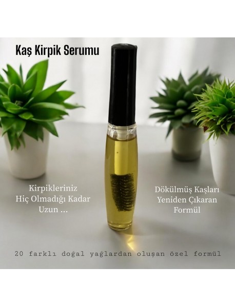 Organik Kaş Kirpik Yağı 