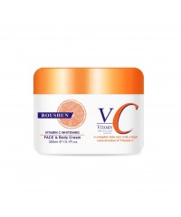 Vitamin C -  Tüm Vücut Nemlendiricisi Kırışıklık Karşıtı Bakım Kremi 300 ml 