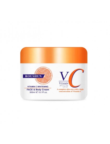 Vitamin C -  Tüm Vücut Nemlendiricisi Kırışıklık Karşıtı Bakım Kremi 300 ml 