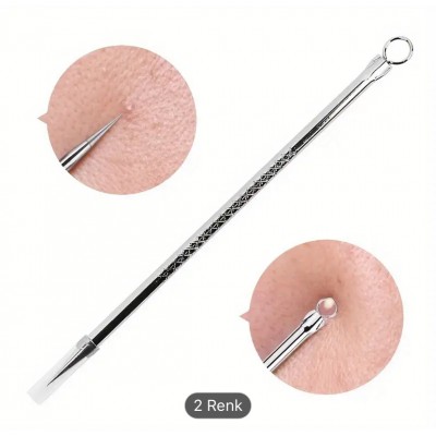 Komedon Çubuğu , Sivilce Siyah Nokta Temizleme Çubuğu (1 Adet )