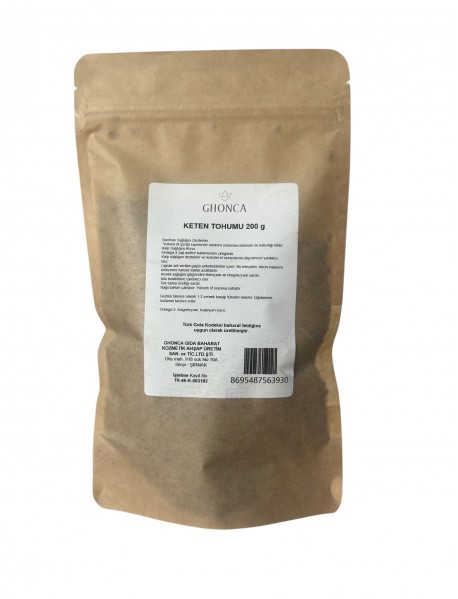 Organik Keten Tohumu 200 gr Organik Keten Tohumu 200 gr