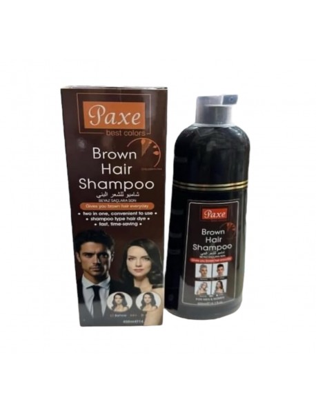 Paxe Kahverengi Şampuan Boya 400 ml 