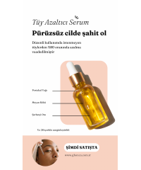 Tüy Azaltıcı Yüz Serumu 50 ml