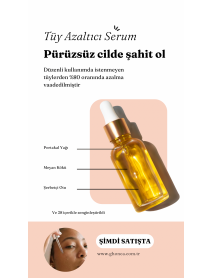 Tüy Azaltıcı Yüz Serumu 50 ml