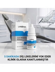Lanbena Diş Leke Giderici , Beyazlatıcı Serum 10 ml