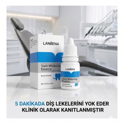 Lanbena Diş Leke Giderici , Beyazlatıcı Serum 10 ml