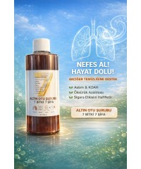 Altın Otu Şurubu - Akciğer Temizliği Destek Ürünü 250 ml 