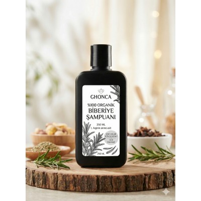 Biberiyeli Mercanköşk Özlü Saç Dökülme Karşıtı Şampuan 250 ml