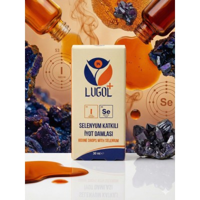 İyot Takviyesi Selenyum Destekli %5 lik Lugol 30 ml