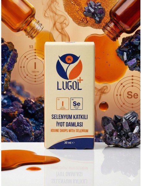 İyot Takviyesi Selenyum Destekli %5 lik Lugol 30 ml