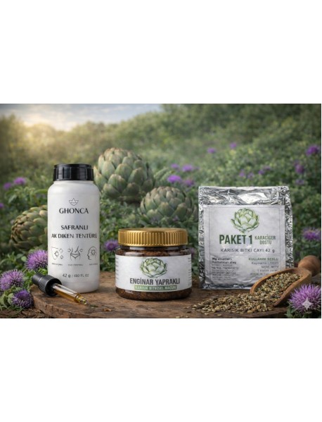 Ak Dikeni Tentürü - Enginar Macunu - Bİtkisel Çay | Karaciğer Temizliği Destek Ürünleri