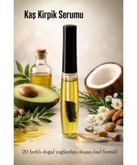 Organik Kaş Kirpik Yağı