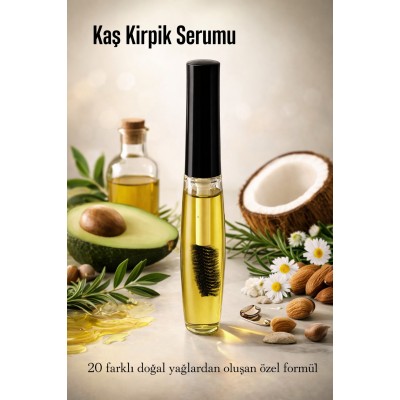 Organik Kaş Kirpik Yağı
