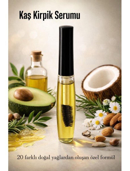 Organik Kaş Kirpik Yağı