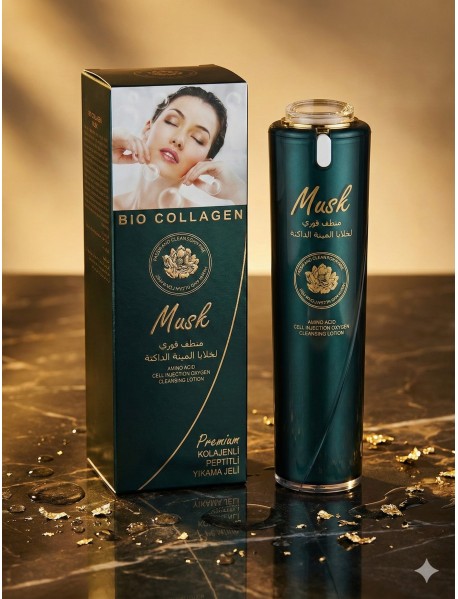 Musk Kolejen Yüz Yıkama Jeli 100 ml 