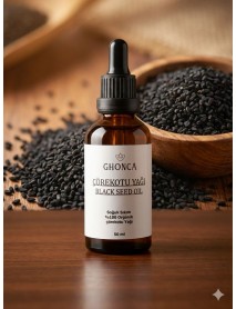 Çörekotu Yağı Soğuk Sıkım %100 Organik 50 ml 