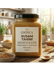 % 100 Doğal Tahin Premium Kalite Çifte Kavrulmuş 300 g