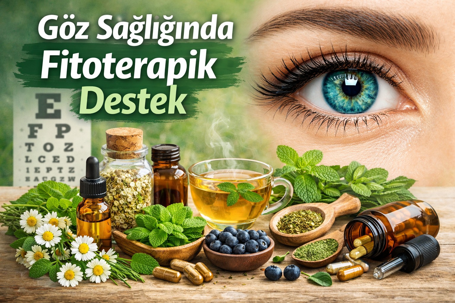 FİTOTERAPİ'DE GÖZ SAĞLIĞI
